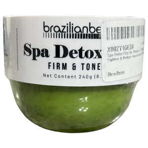 Brazillianbelle Spa Detox Clay | Firm, Tighten & Reduce Appearance of‎ Cellulite